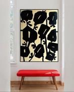 Maraé - Fleurs noires XXL, Antiek en Kunst