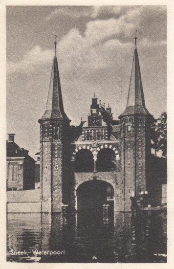 SNEEK - Waterpoort, Verzamelen, Ansichtkaarten | Nederland, Verzenden