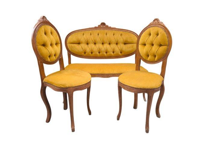 Sofa (3) - Hout, Antiek en Kunst, Antiek | Overige Antiek