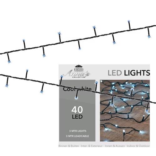 Annas Collection Kerstverlichting met Trafo - 40 LEDs - 3, Diversen, Kerst, Nieuw, Verzenden
