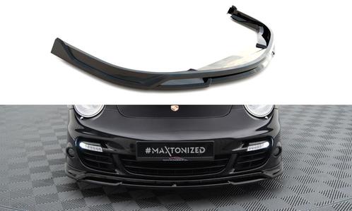 Voorspoiler Porsche 911 Turbo 997 Maxton Glans Zwart, Auto-onderdelen, Carrosserie en Plaatwerk, Ophalen of Verzenden