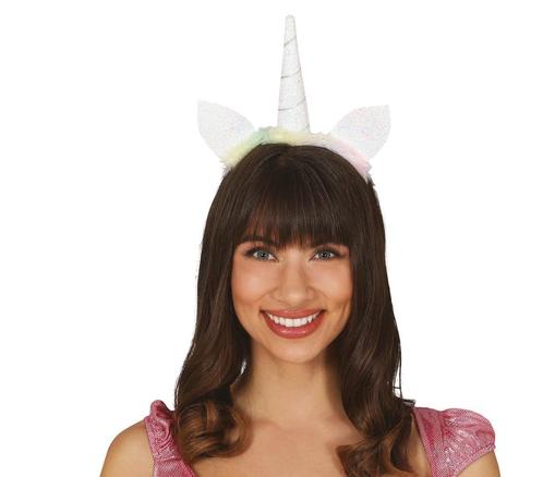 Tiara Unicorn Wit, Hobby en Vrije tijd, Feestartikelen, Nieuw, Verzenden