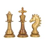 Beeld, 3 chess pieces - 31 cm - Hars