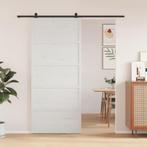 Schuifdeur 90x208 wit grenen - Retourdeal! -35%, 80 tot 100 cm, Binnendeur, Nieuw, Ophalen of Verzenden