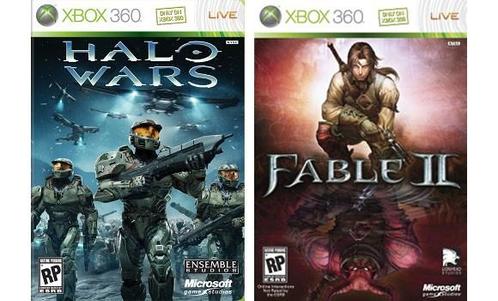 Fable 2 (Fable 2) + Halo Wars Double Pack (Xbox 360 Games), Spelcomputers en Games, Games | Xbox 360, Zo goed als nieuw, Ophalen of Verzenden