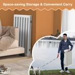 LIVSK Vrijstaand Dierenhek - 360° Draaibare Scharnieren - In, Dieren en Toebehoren, Verzenden, Nieuw