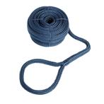 Osculati Landvasten Dubbel Gevlochten Polyester Blauw met Oo, Watersport en Boten, Accessoires en Onderhoud, Ophalen of Verzenden