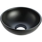 Waskom Opbouw BWS Miko 27,5x10,5 cm Keramiek Mat Zwart, Ophalen of Verzenden, Nieuw, Overige typen