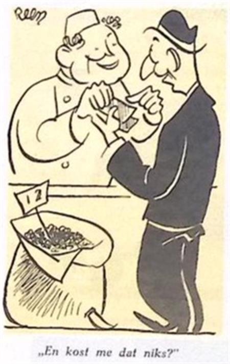 Handelsgrapje (lijst optie, Lithos), Antiek en Kunst, Kunst | Litho's en Zeefdrukken, Verzenden