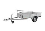 Anssems BSX 750 251x130 Bakwagen, Auto diversen, Aanhangers en Bagagewagens, Ophalen of Verzenden, Nieuw