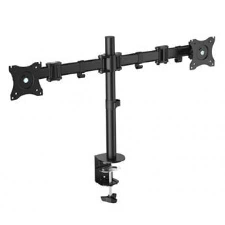 (MDK-105054) Kwadrant dubbele monitorarm 13 t/m 27 inch, Computers en Software, Monitoren, Nieuw, Ophalen of Verzenden