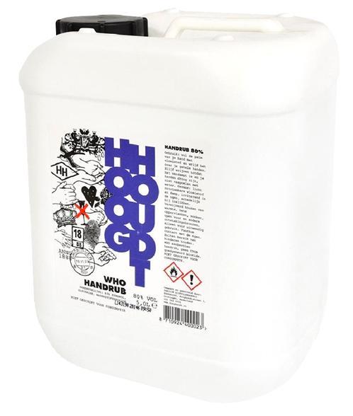 Hand desinfectievloeistof 80% alcohol 5L, Zakelijke goederen, Horeca | Overige, Verzenden