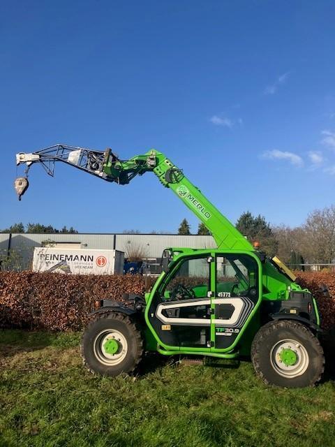 merlo TF 30.9 Lier Grondbak Vorken Kranenboek, Zakelijke goederen, Machines en Bouw | Overig