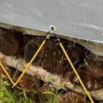 Afdekzeil, waterdicht grijs - 4 x 6 m, Verzenden, Nieuw