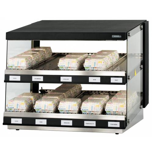 Burger warmhoudvitrine | 1.16kW | UV lamp | 800x640x685(h)mm, Zakelijke goederen, Horeca | Keukenapparatuur, Nieuw in verpakking