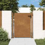 vidaXL Poort 100x125 cm cortenstaal, Verzenden, Nieuw