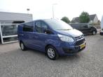 Ford Transit Custom 2.2 TDCI 155PK, L1H1, Limited, Dubbel Ca, Auto's, Euro 5, Gebruikt, Overige kleuren, Leder en Stof