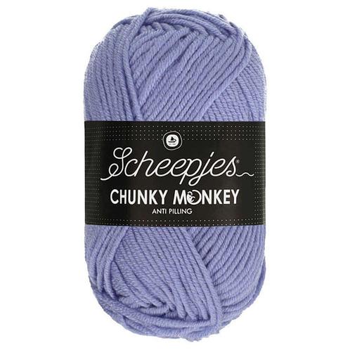 Scheepjes Chunky Monkey - 1188 mauve - Acryl Garen, Hobby en Vrije tijd, Breien en Haken, Ophalen of Verzenden
