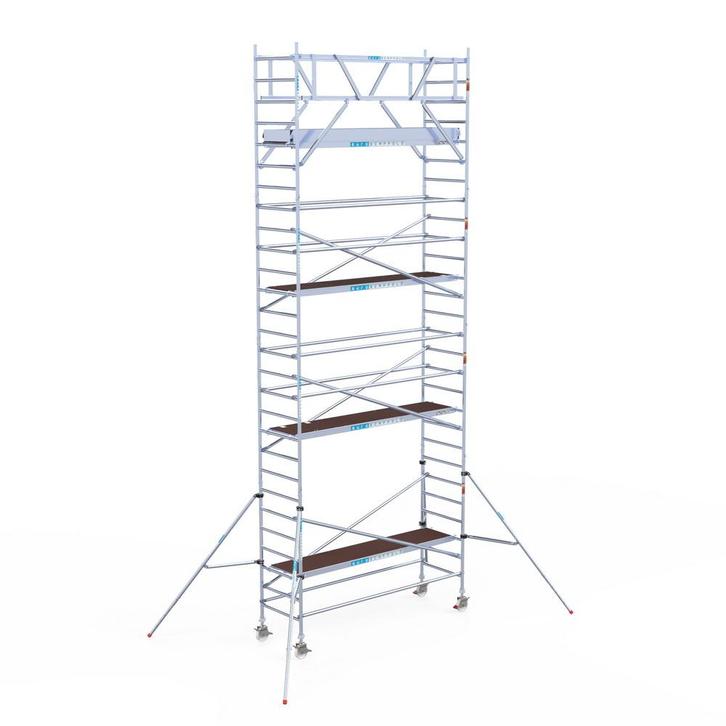 Rolsteiger Original 90x305 9,2m werkhoogte vrijstaand, Doe-het-zelf en Verbouw, Steigers, Rolsteiger of Kamersteiger, Nieuw, 5 meter of hoger