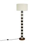 *WOONWINKEL* Retro Vloerlamp Met Witte Kap, Verzenden, Nieuw