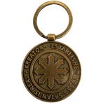 Kreator Satan Is Real Emblem Sleutelhanger off. merchandise, Ophalen of Verzenden, Nieuw, Gebruiksvoorwerp