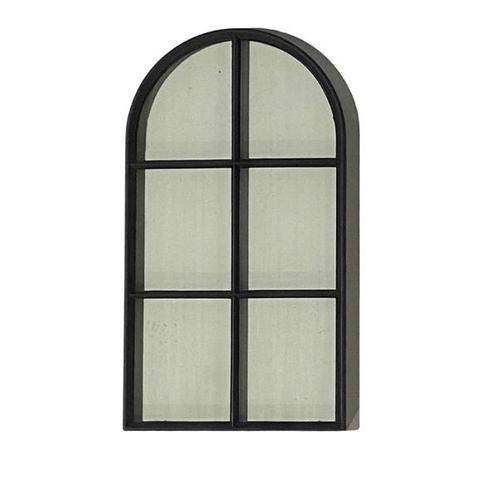 Authentiek zwart stalraam met dubbel glas B55xH100cm, Doe-het-zelf en Verbouw, Glas en Ramen, Ophalen of Verzenden