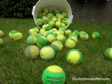 Gebruikte Stage 1, Stage 2, Stage 3 tennisballen, 24 cent! beschikbaar voor biedingen