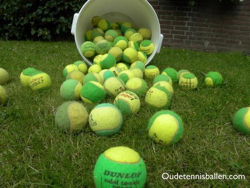 Gebruikte Stage 1, Stage 2, Stage 3 tennisballen, 24 cent!, Sport en Fitness, Tennis, Ballen, Zo goed als nieuw, Dunlop, Ophalen of Verzenden