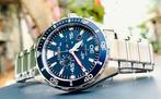 Citizen - Sport Chrono - Eco Drive - 10 BAR - Blue Edition -, Nieuw