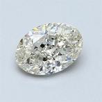 1 pcs Diamant (Natuurlijk) - 0.90 ct - Ovaal - L - SI1 -, Nieuw