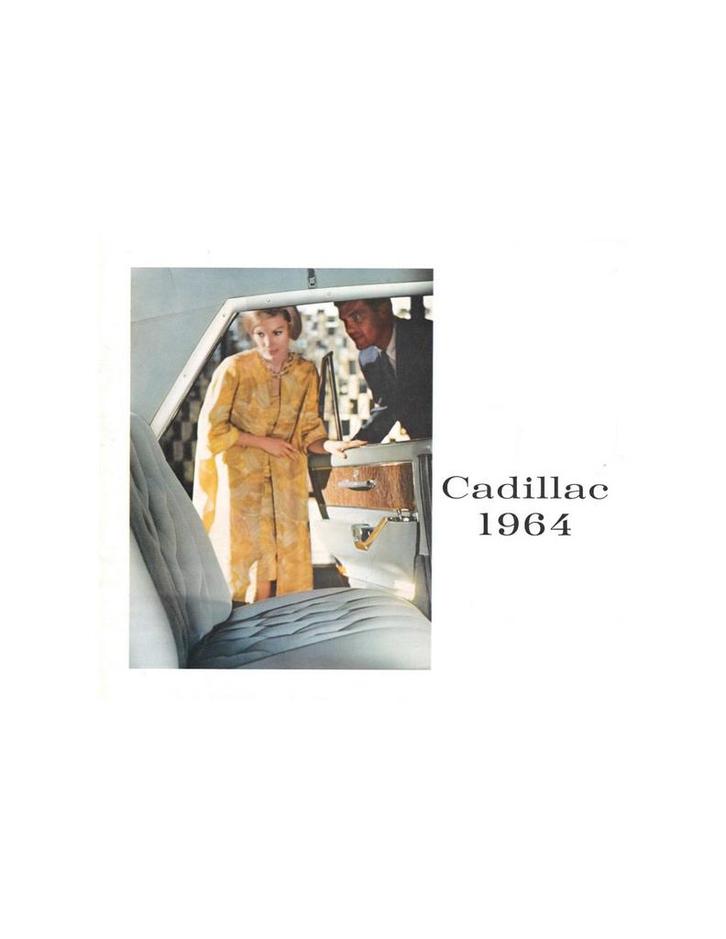 1964 CADILLAC PROGRAMMA BROCHURE NEDERLANDS, Boeken, Auto's | Folders en Tijdschriften