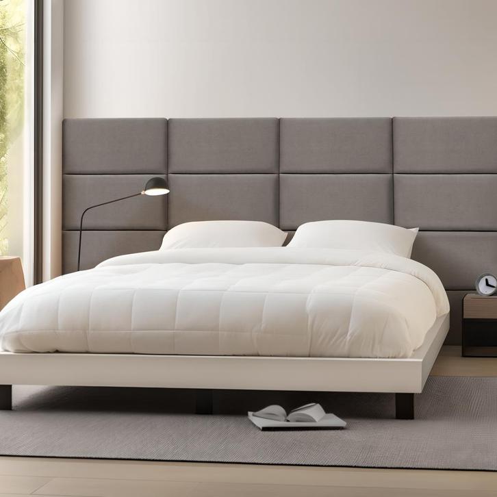 Gestoffeerde wandpanelen Carpino set van 3 fluweel 60x30 cm, Doe-het-zelf en Verbouw, Platen en Panelen, Verzenden