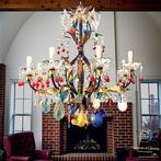 SLC Illumina - MG - Kroonluchter - Smeedijzer - Mod. Fruit, Antiek en Kunst, Kunst | Designobjecten