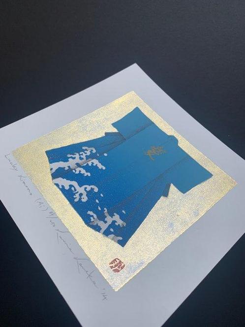 Lucky Kimono (Ai) - Hand-signed and numbered by the artist, Antiek en Kunst, Antiek | Overige Antiek