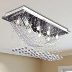 vidaXL Plafondlamp met glinsterende glas kristallen kralen, Verzenden, Nieuw