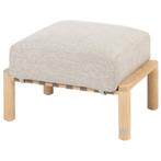 Lucas voetenbank natural teak 4 Seasons Outdoor, Tuin en Terras, Tuinmeubel-accessoires, Ophalen of Verzenden, Nieuw