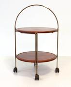 Bremshey - Serveerwagen - Rondett - Beuken, Mahonie gelakt -, Antiek en Kunst, Antiek | Meubels | Stoelen en Banken