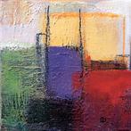 Kunstdruk Bea Danckaert - Violet Statics III 40x40cm, Huis en Inrichting, Verzenden, Nieuw