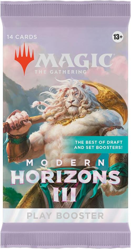 Magic The Gathering - Modern Horizons 3 - Play Boosterpack |, Hobby en Vrije tijd, Verzamelkaartspellen | Magic the Gathering