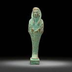 Replica van het oude Egyptisch Ushabti-beeld met, Antiek en Kunst