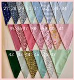 Handgemaakte feestslinger als cadeau van stof en uniek, Ophalen of Verzenden, Nieuw, Versiering, Verjaardag