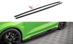 Zijskirts Audi RS3 8Y Limousine Maxton Glans Zwart, Ophalen of Verzenden, Nieuw