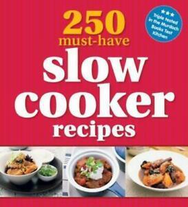 250 must-have slow cooker recipes by Katri Hilden, Boeken, Kookboeken, Gelezen, Verzenden