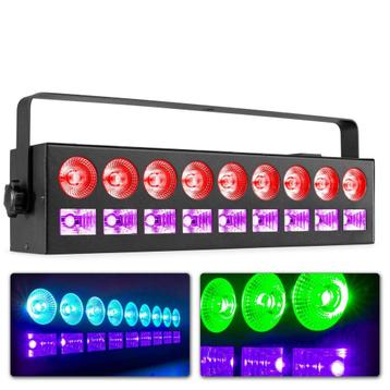 Retourdeal - BeamZ LCB99 LED bar met 9x kleuren LEDs en 9x
