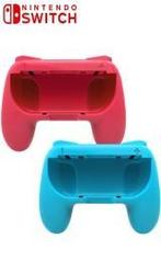 Switch Joy-Con Grip Third Party Rood &amp; Blauw - iDEAL!, Ophalen of Verzenden, Zo goed als nieuw