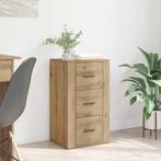 vidaXL Dressoir artisanaal eikenkleurig 40 x 33 x 70 cm, Huis en Inrichting, Kasten | Dressoirs, Verzenden, Nieuw, Overige houtsoorten
