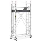 Rolsteiger - uitschuifbare steiger - aluminium - 536 cm, Doe-het-zelf en Verbouw, Steigers, Ophalen of Verzenden, Nieuw