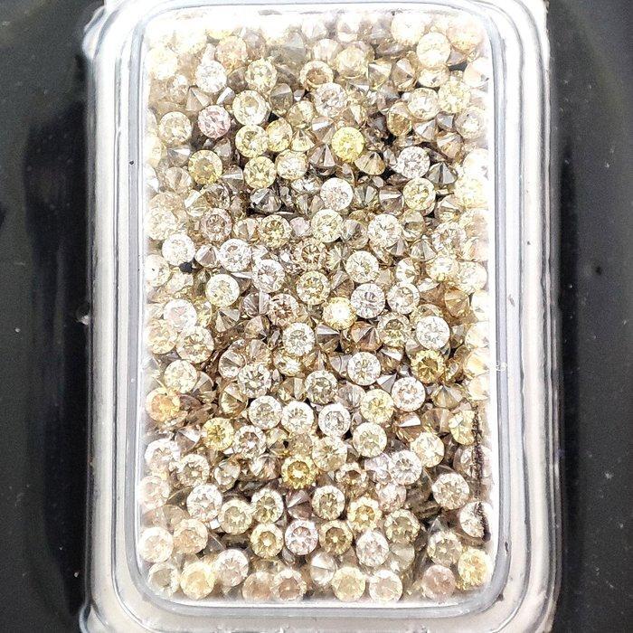 Zonder minimumprijs - 466 pcs Diamant (Natuurlijk gekleurd), Sieraden, Tassen en Uiterlijk, Edelstenen
