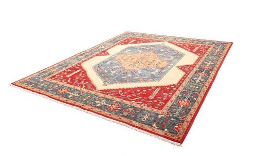 Kazak - Vloerkleed - 298 cm - 250 cm - Handgemaakt -, Huis en Inrichting, Stoffering | Tapijten en Kleden