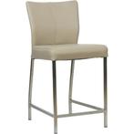 Leren barkruk Revolt laag - Toledo Mastic (taupe/bruin) -, Huis en Inrichting, Barkrukken, Nieuw, Leer, Ophalen of Verzenden, 90 cm of meer